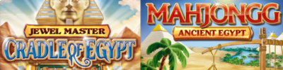 Banner Jewel Master Cradle of Egypt Plus Mahjong Ancient Egypt Bundle