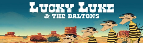 Banner Lucky Luke - The Daltons