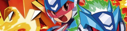 Banner Mega Man Star Force Leo