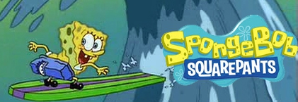 Banner SpongeBob SquarePants Het Surf and Skate Avontuur