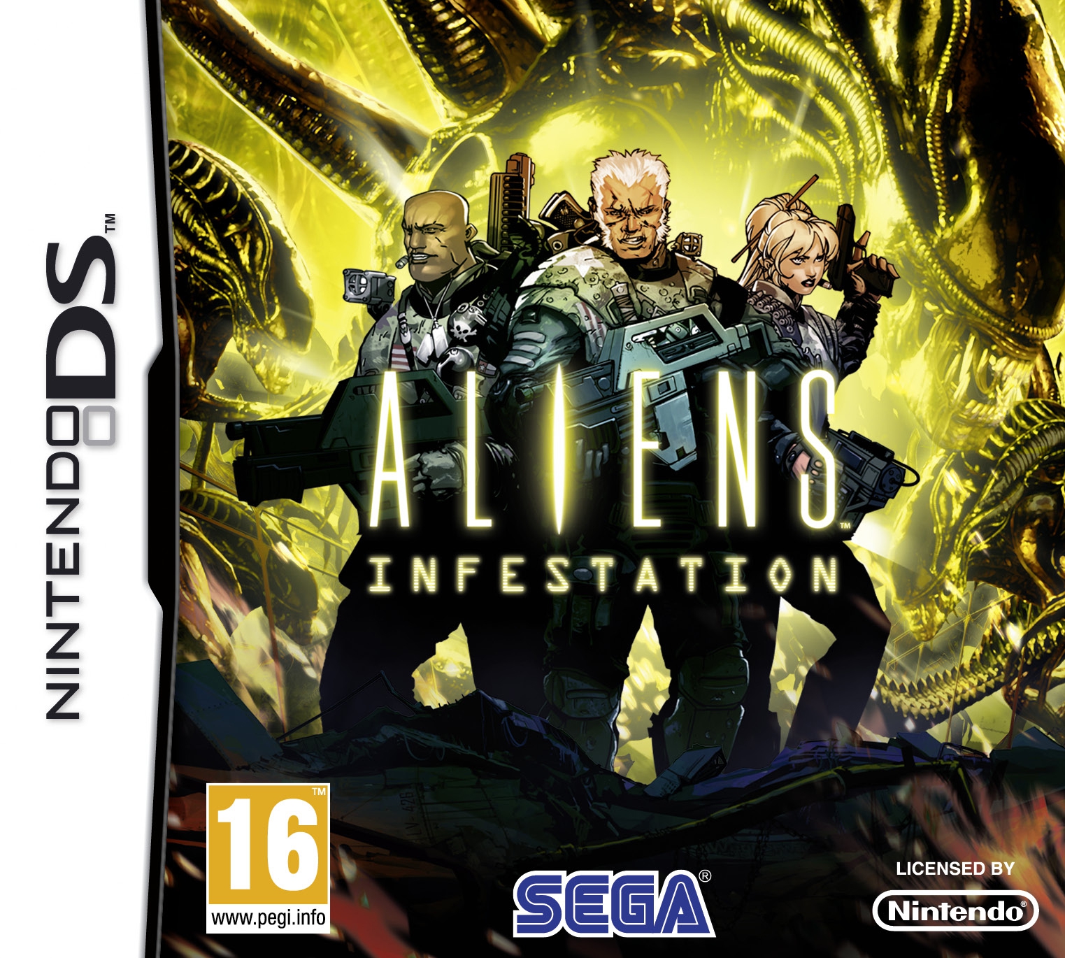 Boxshot Aliens: Infestation