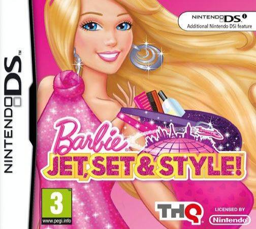 Boxshot Barbie: Jet, Set & Style!