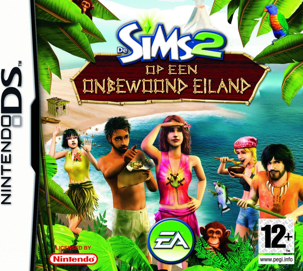 Boxshot De Sims 2: Op een Onbewoond Eiland