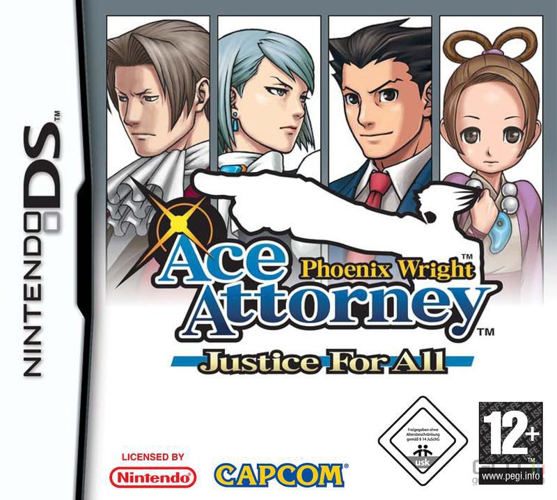 Boxshot Phoenix Wright Ace Attorney: Justice for All