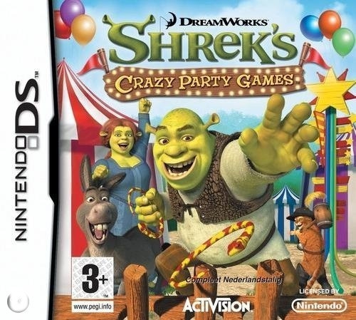 Boxshot Shrek’s Crazy Party Games
