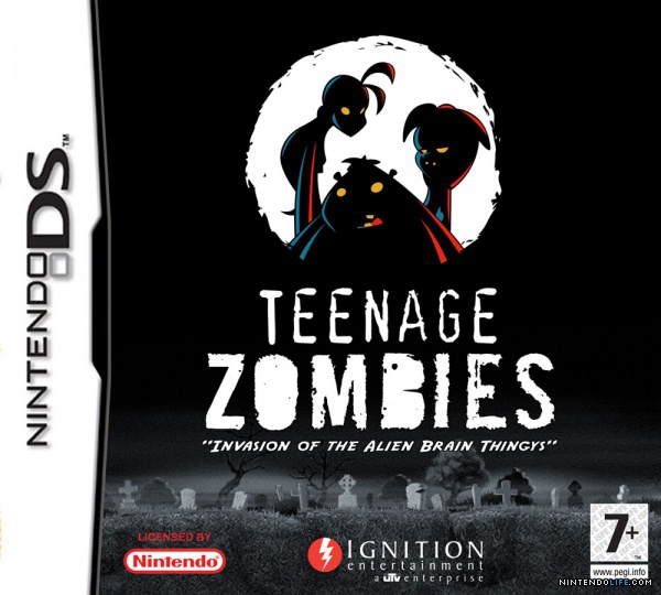 Boxshot Teenage Zombies: Invasion of the Alien Brain Thingys!