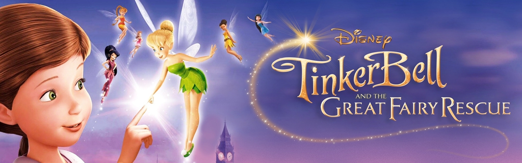 Banner Disney Fairies TinkerBell en de Grote Reddingsoperatie