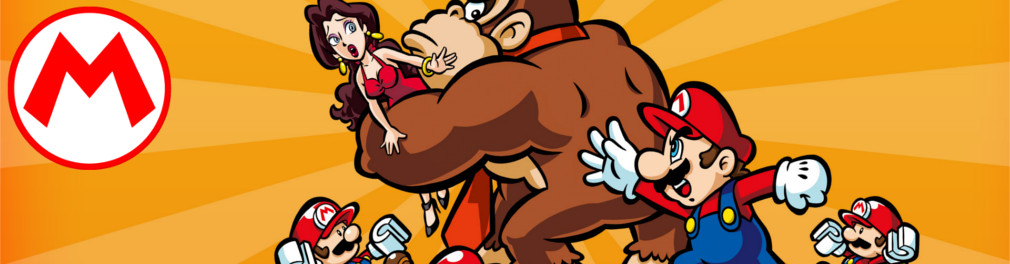 Banner Mario Vs Donkey Kong 3 Mini-Land Mayhem