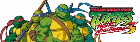 Banner Teenage Mutant Ninja Turtles 3 Mutant Nightmare