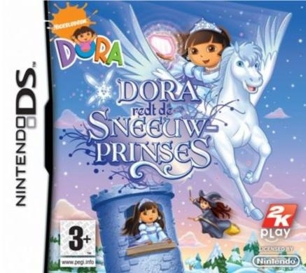 Boxshot Dora Redt de Sneeuwprinses