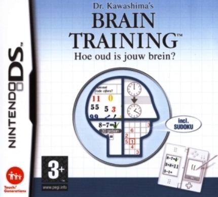 Boxshot Dr. Kawashima’s Brain Training: Hoe oud is jouw brein?