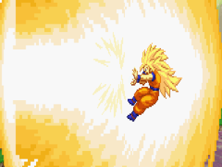 Goku in Super Sayan 3 vorm is super hot!