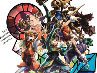 Final Fantasy Crystal Chronicles: Ring of Fates: Afbeelding met speelbare characters