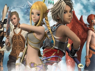 Final Fantasy XII: Revenant Wings: Afbeelding met speelbare characters