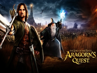 Speel als de ridder Aragorn en de tovenaar Gandalf.