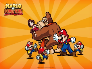 Bevrijd Pauline uit de klauwen van Donkey Kong als Mario!
