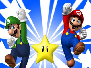 Naast Mario is ook zijn groene broeder een speelbaar personage.