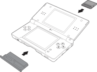 Nintendo DS Lite Browser and Memory Expansion Pak plaatjes