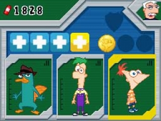 Wissel tussen personages als Phineas, Ferb en Agent P!