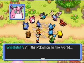 Luister goed naar leider Wigglytuff, anders mogen we straks geen missies meer doen!