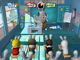 Speel hilarische minigames met de Rabbids in de hoofdrol!