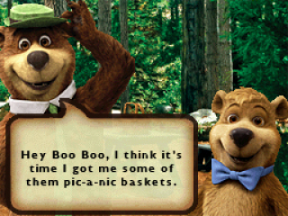 Speel als Yogi, je weet wel, die beer slimmer dan de gemiddelde beer.